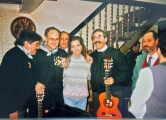 <h5>CON LAURA SEGURA FALLERA MAYOR DE VALENCIA 1994.</h5>